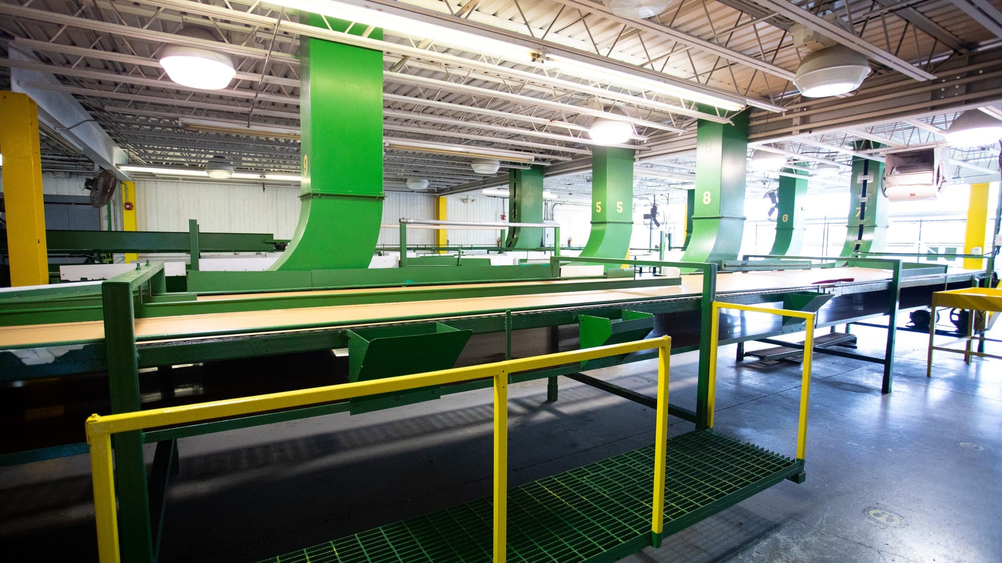Packing line at the Southern Corporate Packers facility