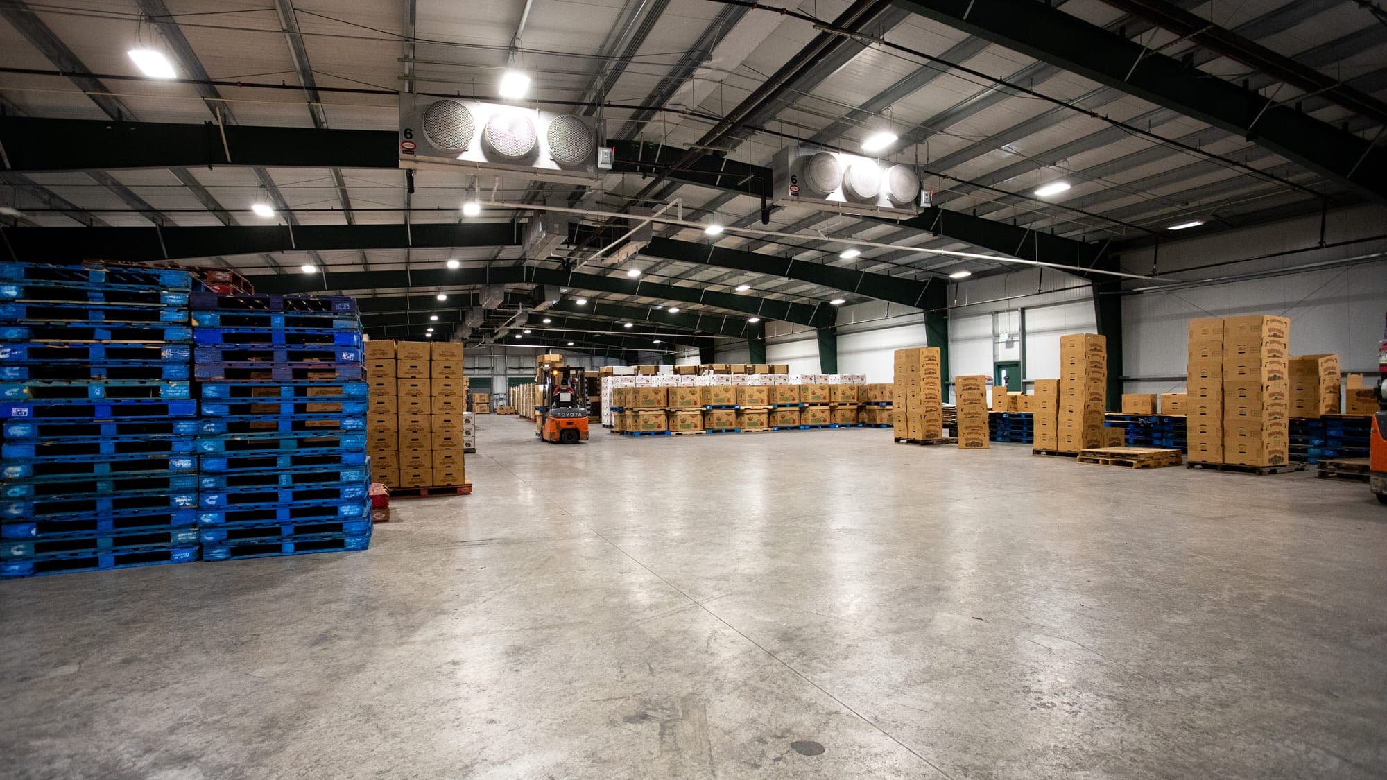 Cold chain and packing operations